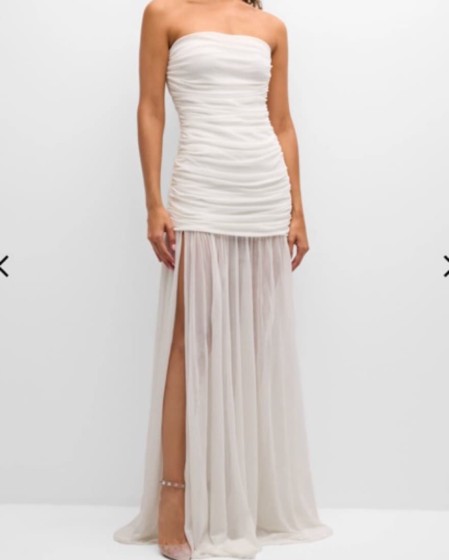 Retrofete White Adele Dress - Image 1