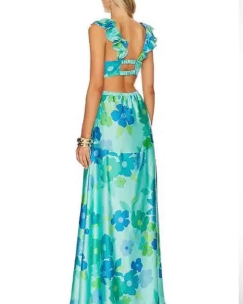 Floral Show Me Your Mumu Maxi Dress - Image 3