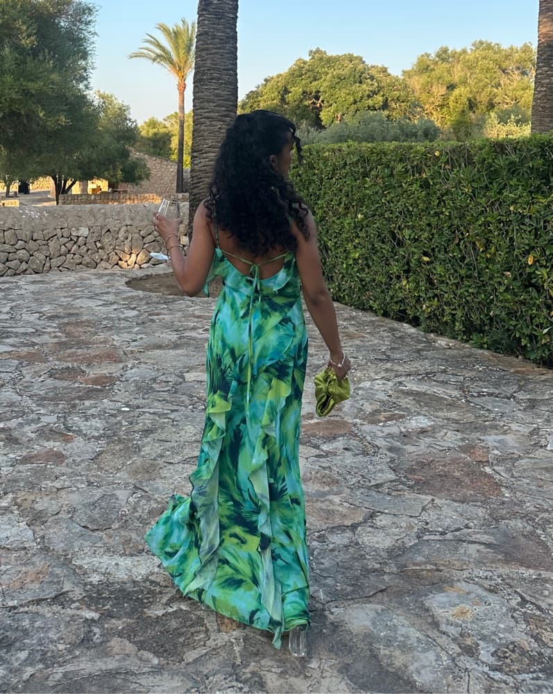 Green Maxi Dress - Image 1
