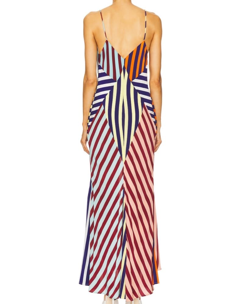 Compass Dress In Stripe - Muma World - Image 4