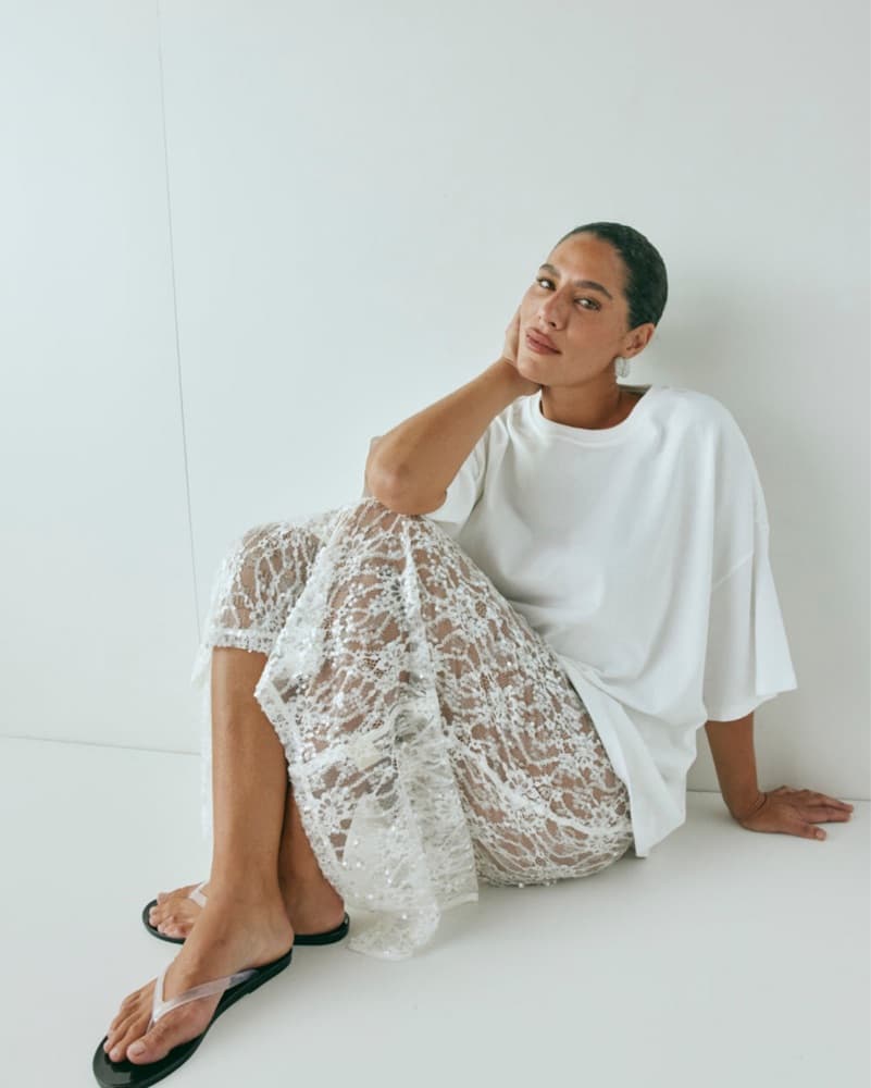 VRG GRL Devyn Sequin Skirt  - Image 1