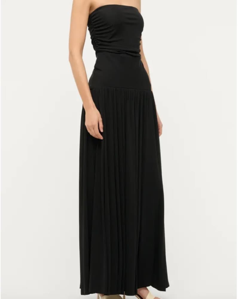 Staud Mariana Strapless Maxi Dress - Image 3