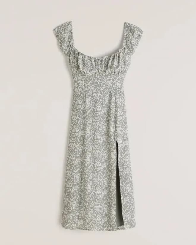 Abercrombie floral cap sleeve mini dress - Image 1