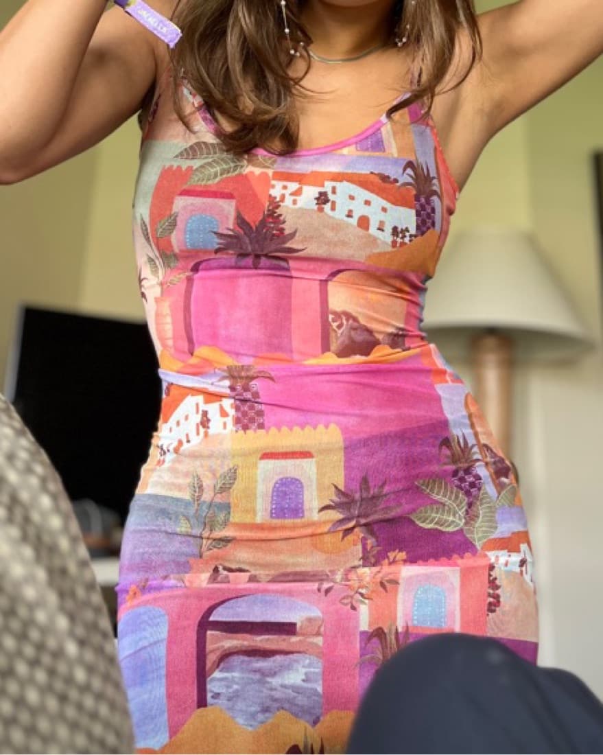 Dreams of the Desert Maxi Dress - Sunset - Image 2