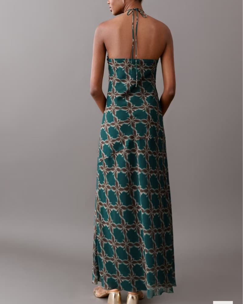 Halter Maxi Dress - Image 2