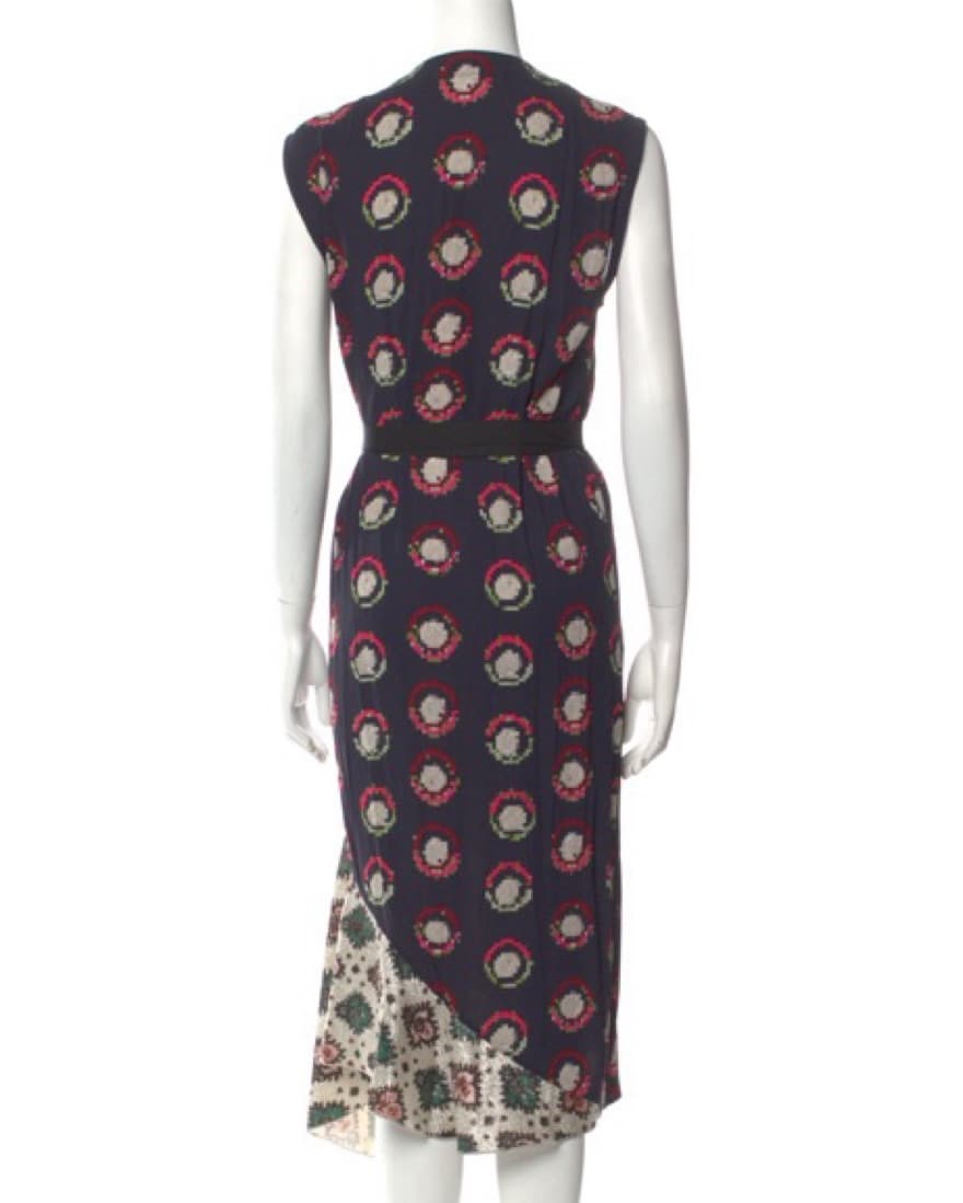 Dries Van Noten Printed Dress - Image 2