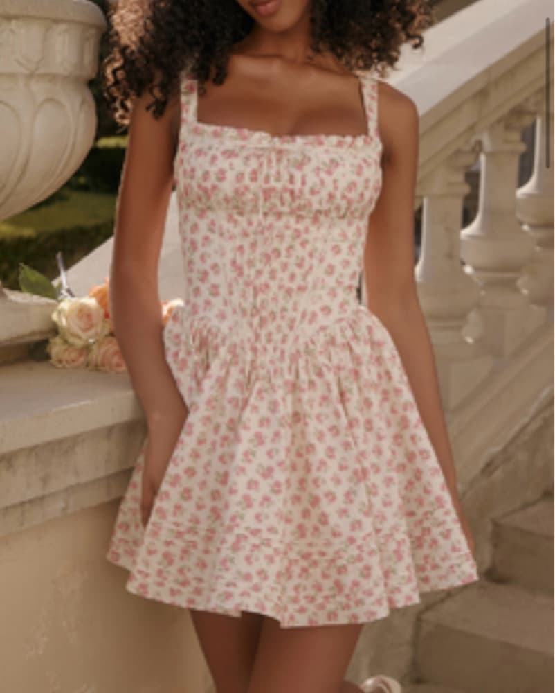 house of cb floral dress  - Image 1