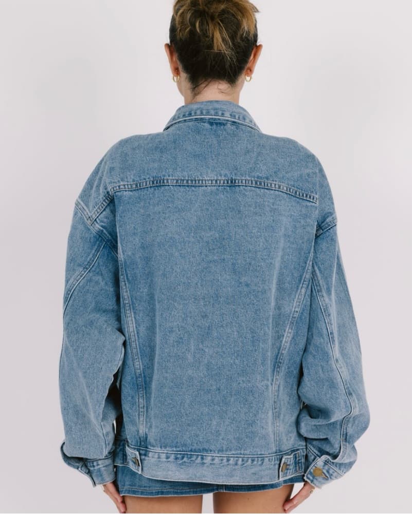 Grey Bandit Denim Jacket - Image 2