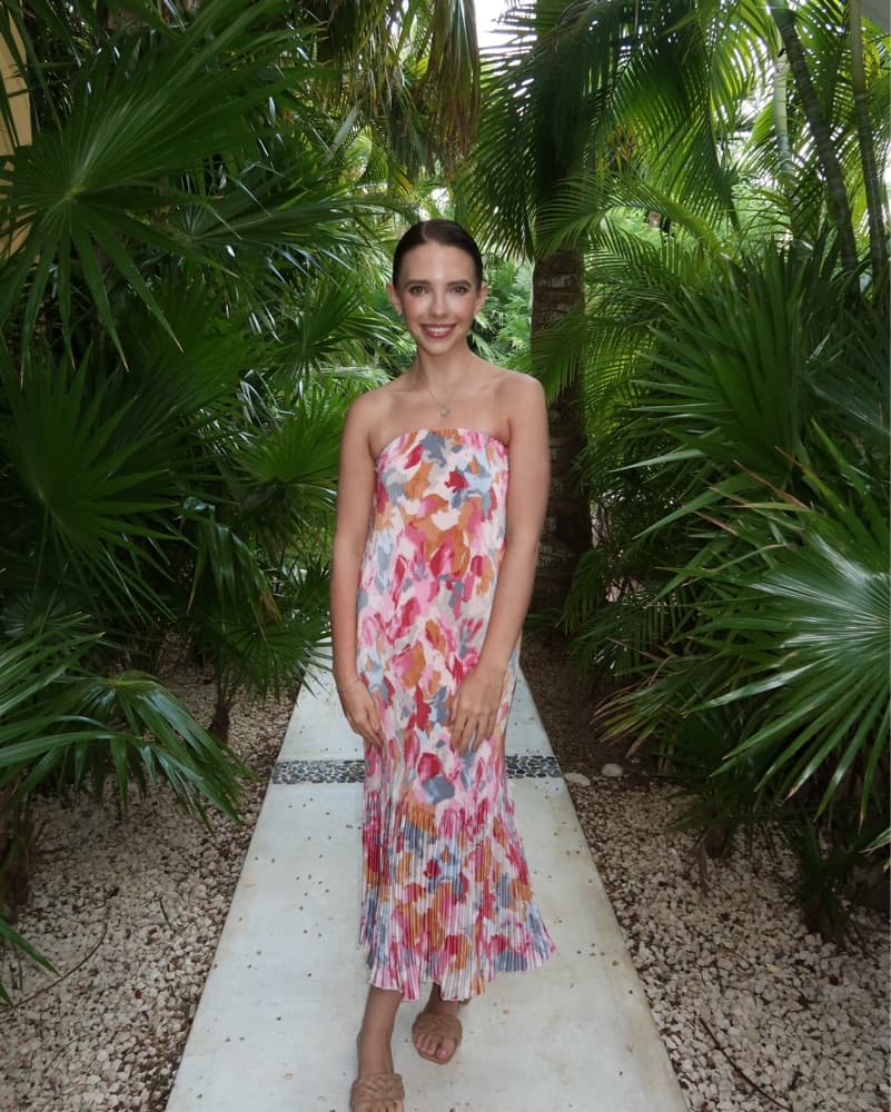 AF Giselle pleat Release Midi Dress - Image 2
