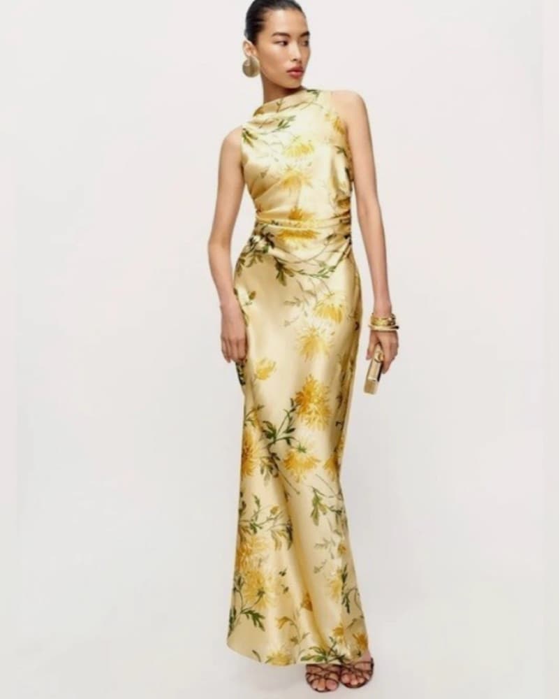 Reformation Silk Dress - Image 2