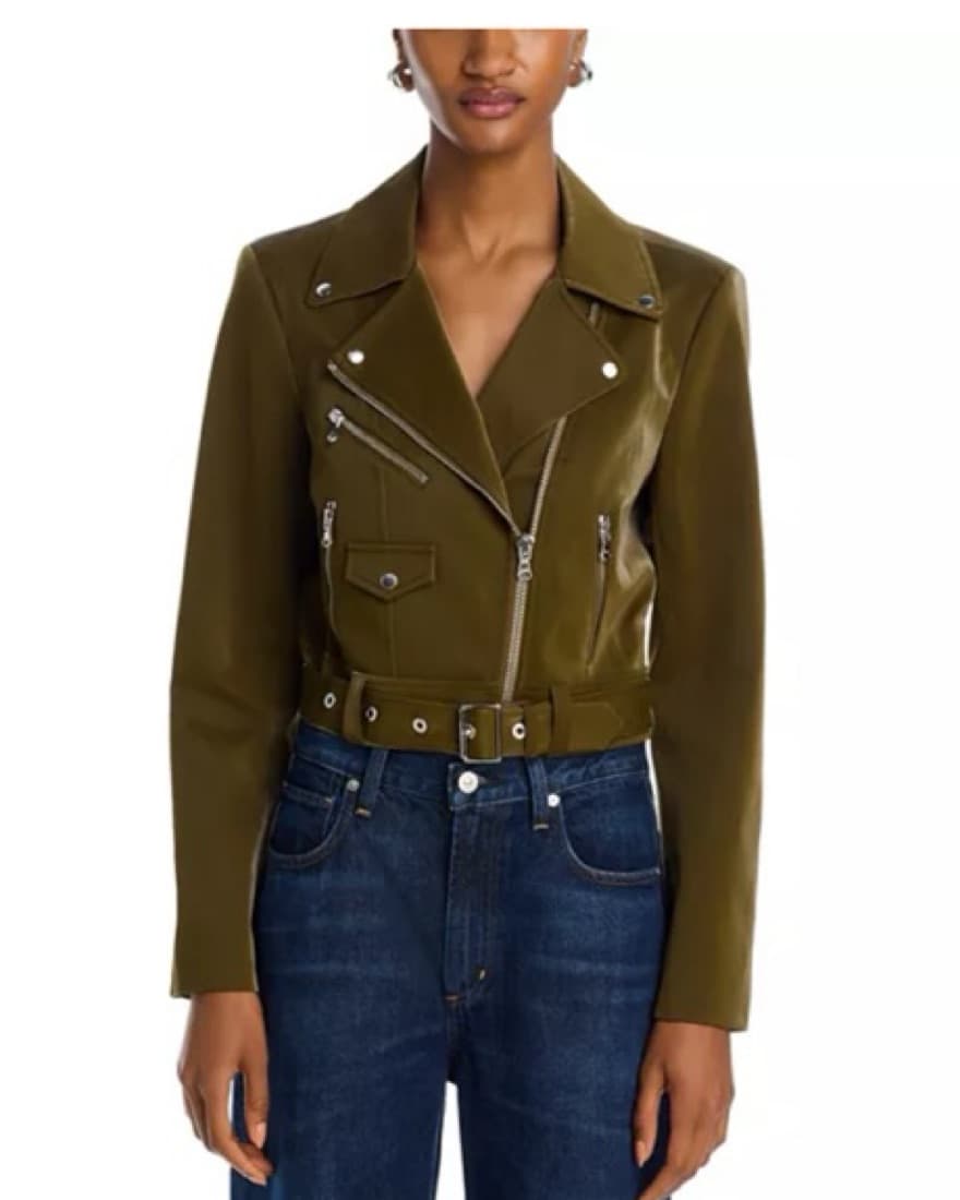 Cinq A Sept Olive Jacket - Image 3