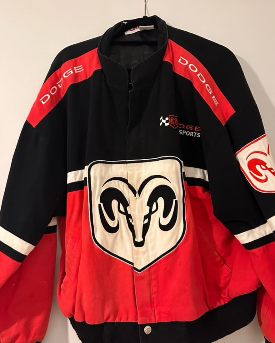 Authentic Vintagw Dodge Racer Bomber  - Image 3