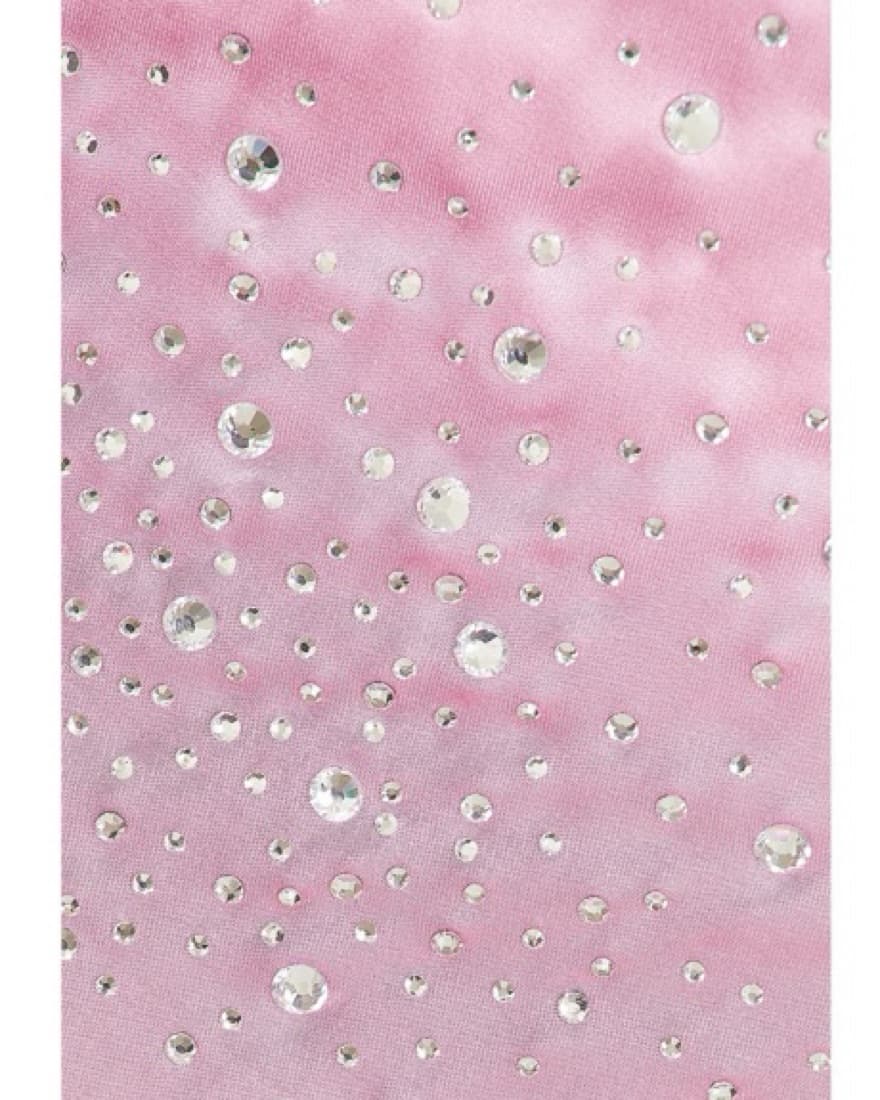 Sparkling Satin Slip Dress - Image 4
