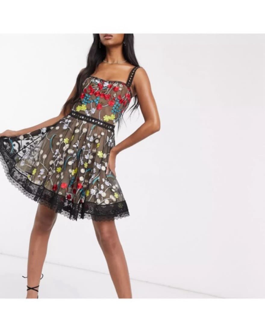 Bronx And banco Floral Mini Dress - Image 1