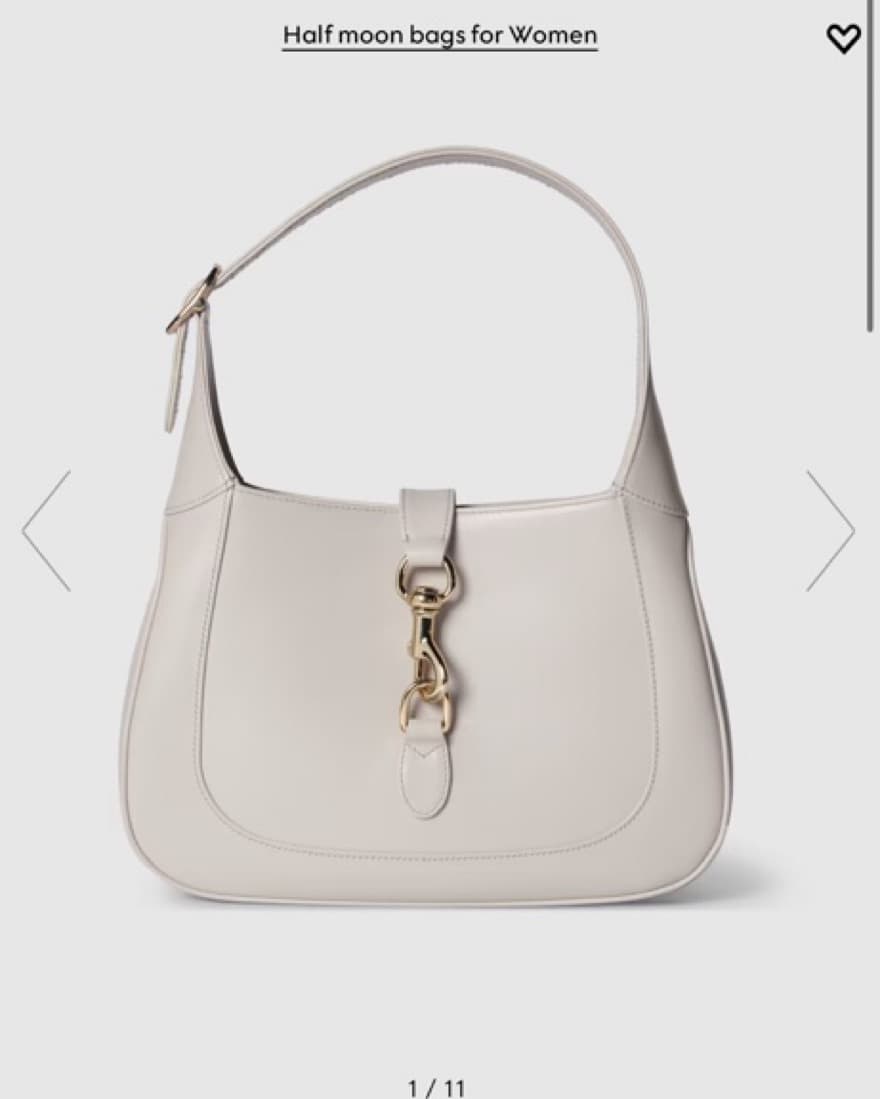 Gucci White Jackie Bag - Image 1
