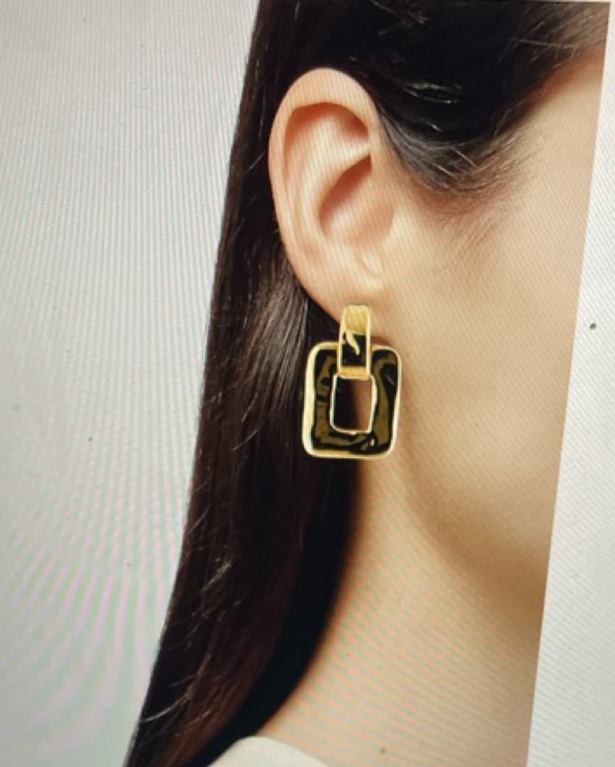Vintage YSL Statement Earrings - Image 5