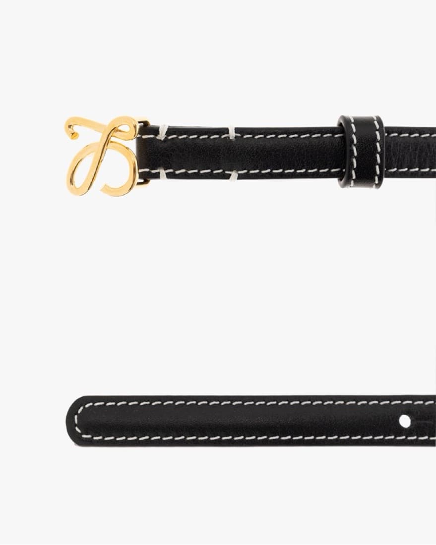 $400 Loewe Black Belt - Image 6