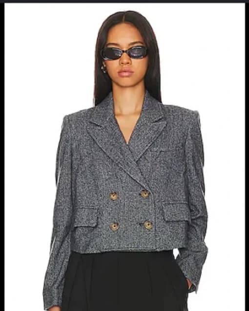 Free People Double Breasted Blazer - Image 1