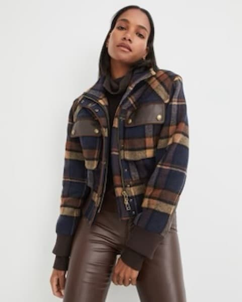 Veronica Beard Fall Plaid Jacket  - Image 3