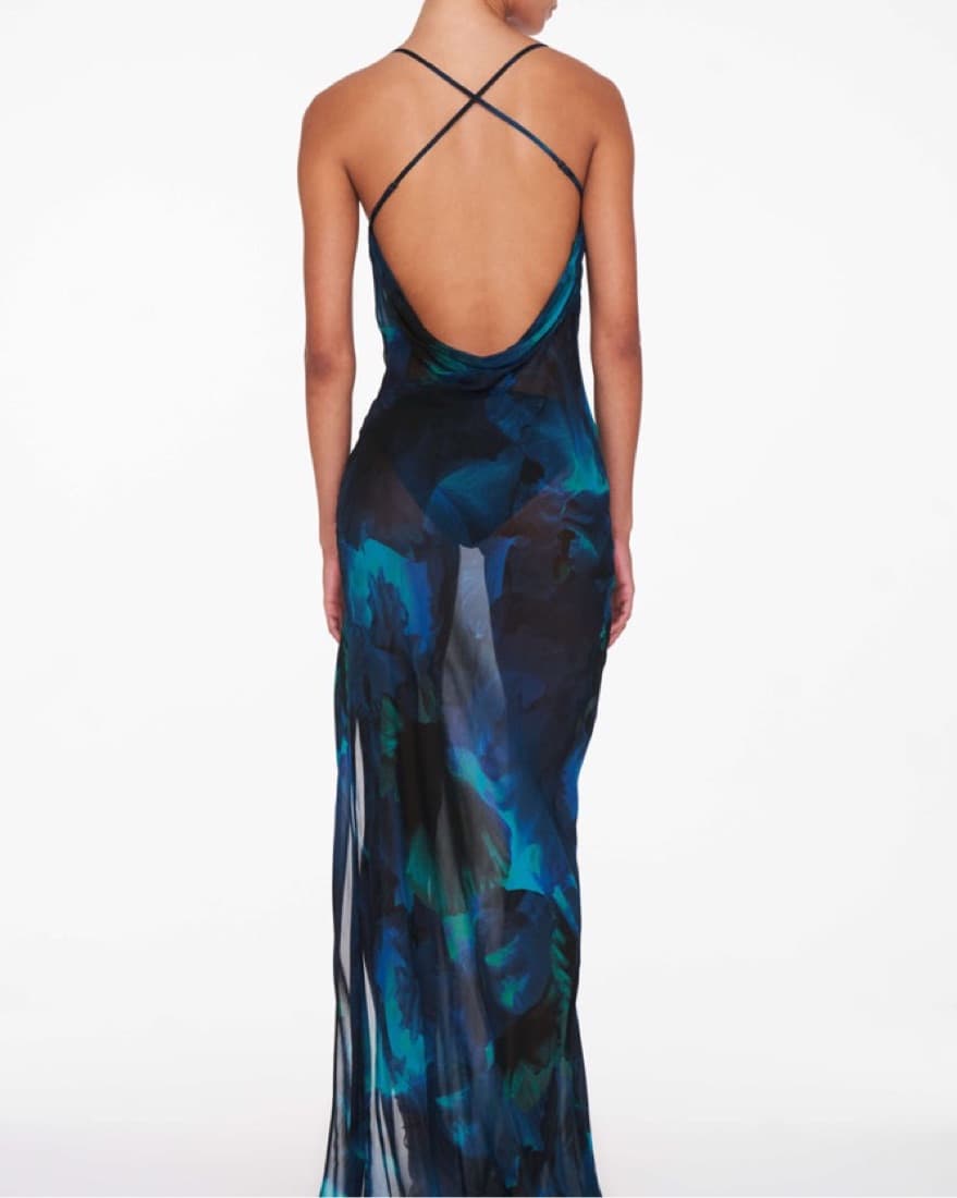 Rat & Boa Rafhina Blue Dress - Image 2
