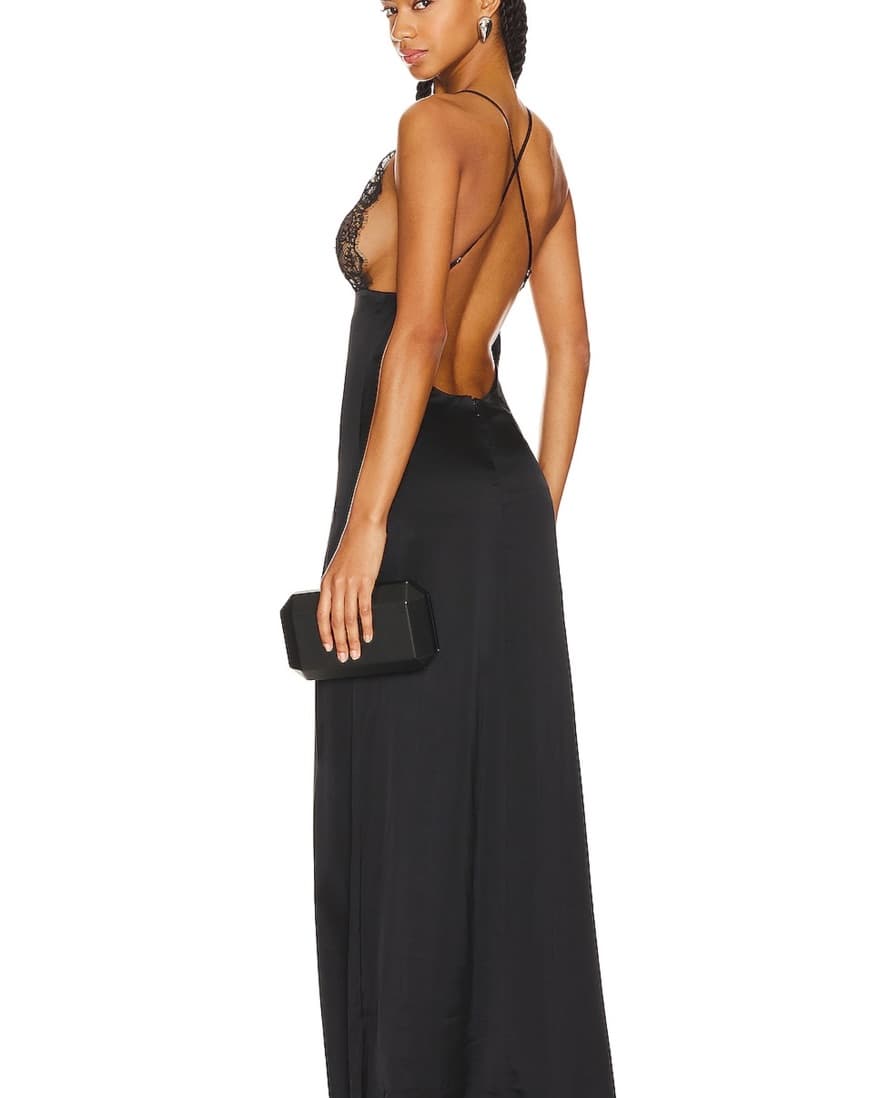 Shayla Gown in Black - Image 2