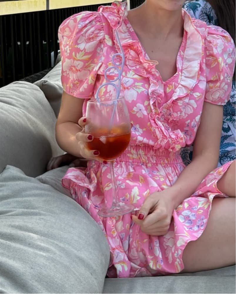 Love Shack Fancy Mini Dress - Image 1