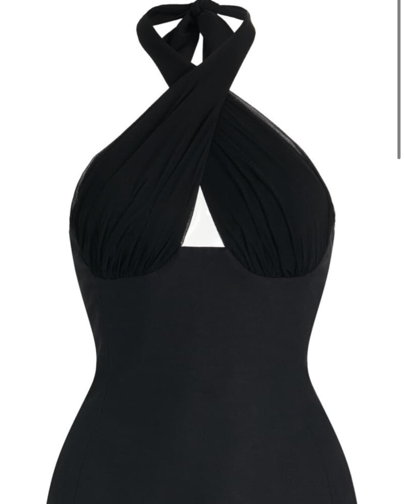 Tae Park Sculpted Halter Top - Image 2