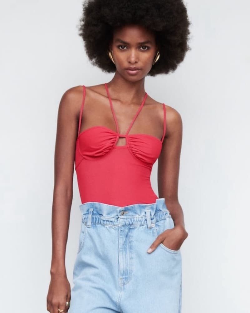 Mango Double Straps Top - Image 1