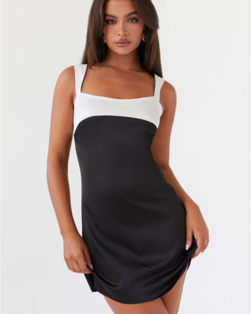 Black Mini Dress - Image 1