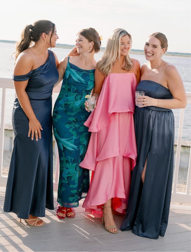 Tilly Tiered Maxi Dress in Pink  - Image 5