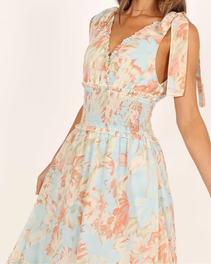 Floral Ruffled Maxi Dress - Image 2