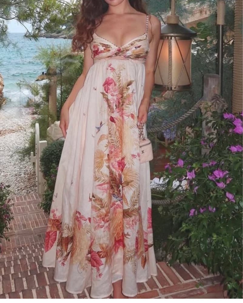 Zimmermann Ascention Twist Front Dress - Image 1