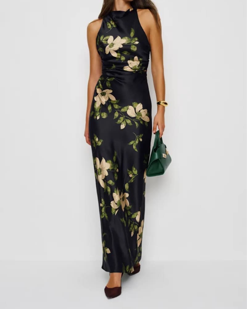 Reformation Anaiis Silk Dress - Image 1