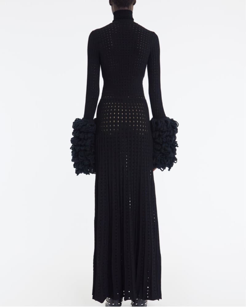 Awake mode Knit Mesh Maxi Turtleneck  - Image 4