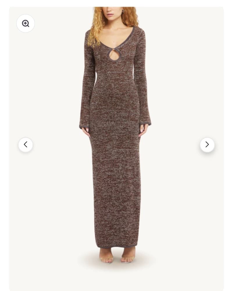 Asta Resort Mocha Maxi Dress - Image 1