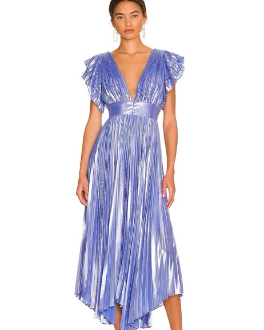 Alice and Olivia Niesha Midi Dress - Image 1
