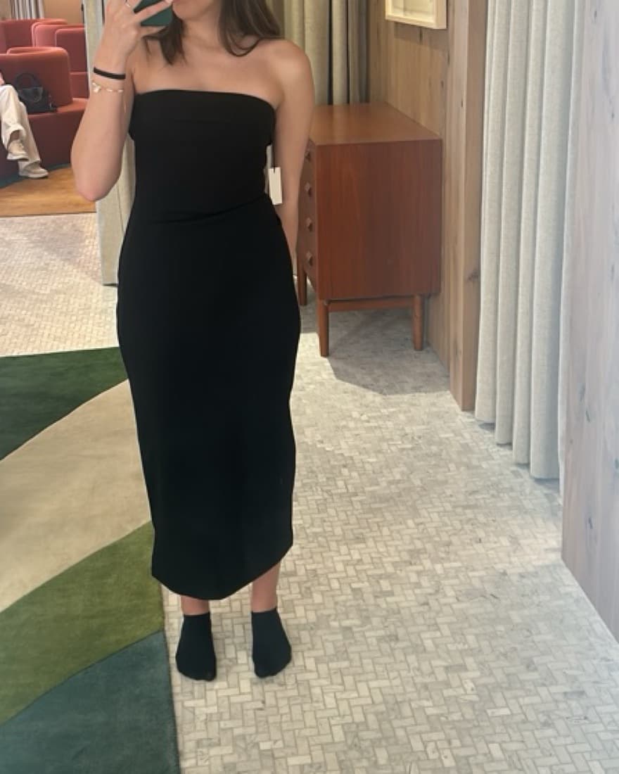 Black Midi Dress  - Image 2