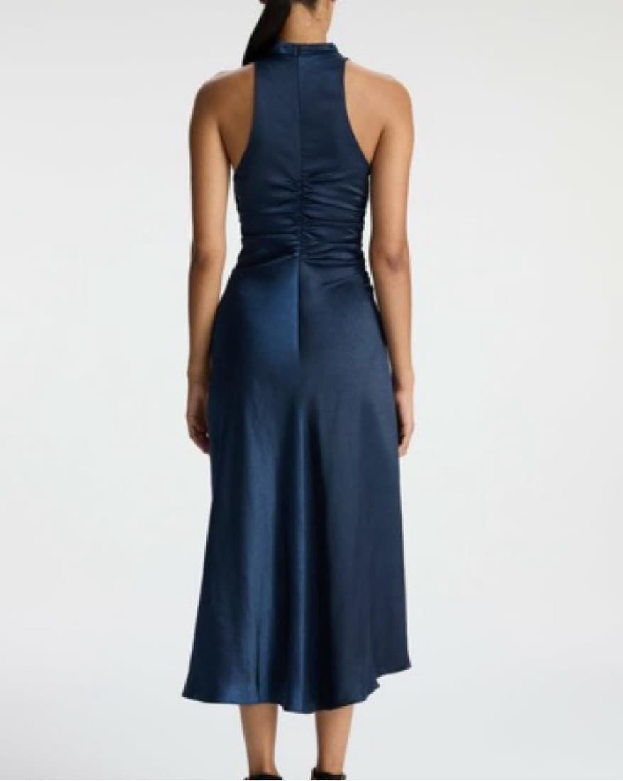 A.L.C Satin Midi Dress - Image 2
