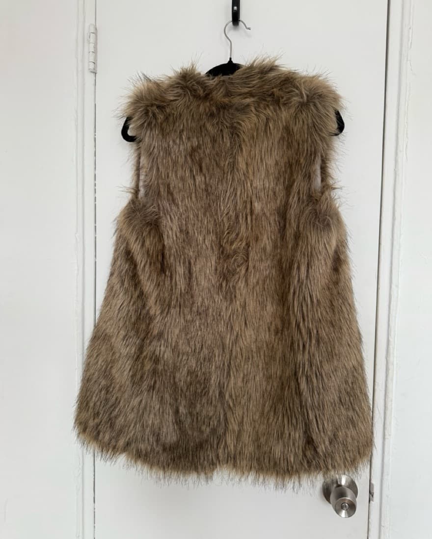 Banana Republic Fur Vest - Image 2