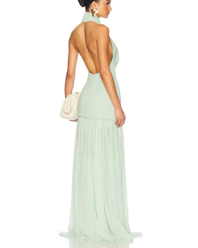 Helsa Gallery Dress Mint  - Image 4