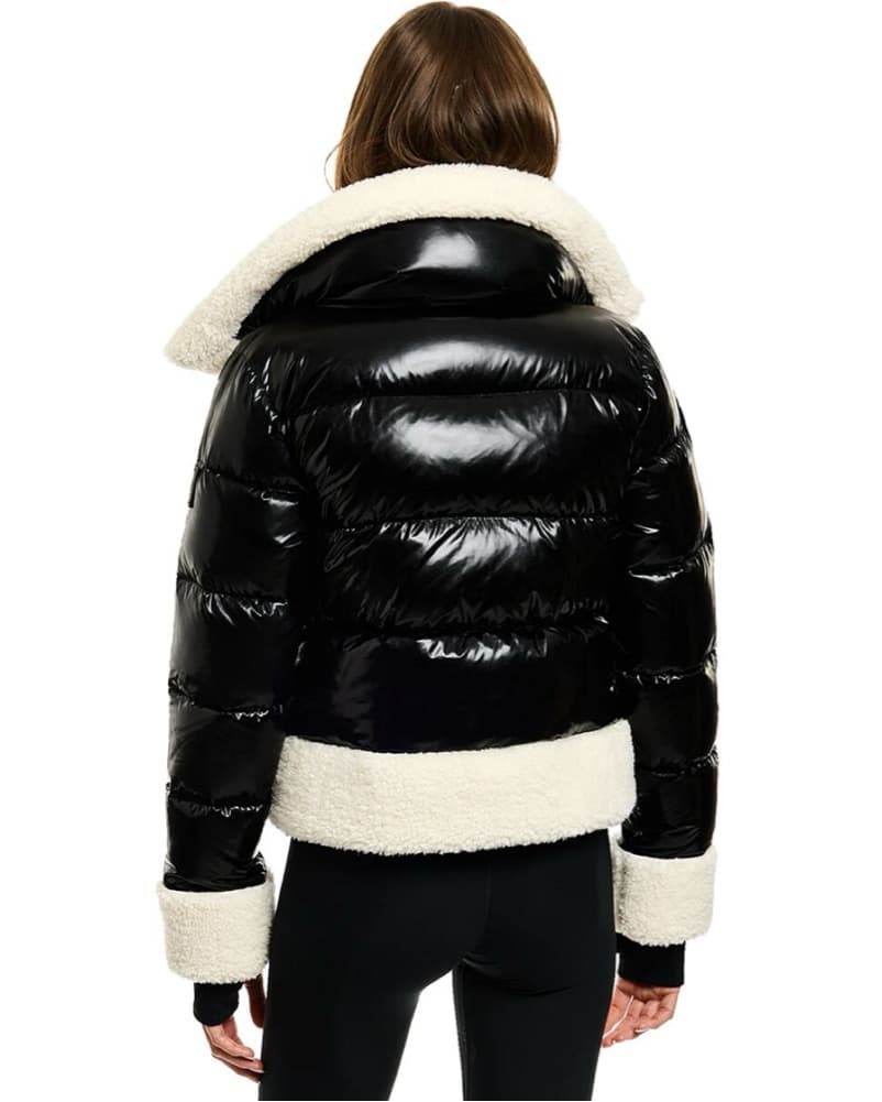 Chic Faux Fur Puffer Jacket - Image 3