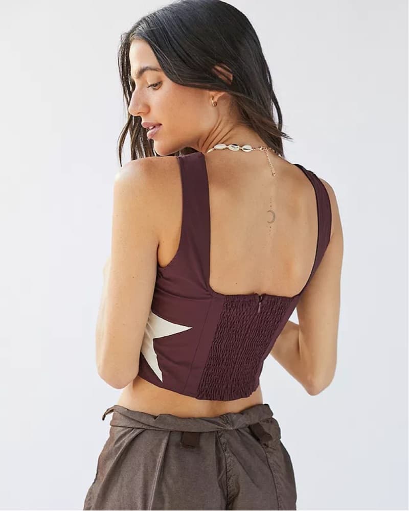 House of Sunny Saloon Corset Top - Image 2