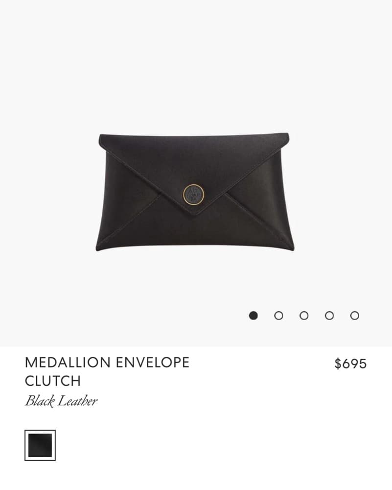 Altuzarra Medallion Envelope Clutch - Image 1