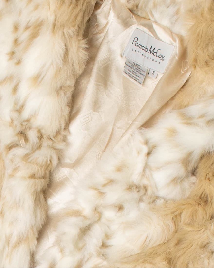 FloorLength Mob Wife Faux Fur Coat - Image 2