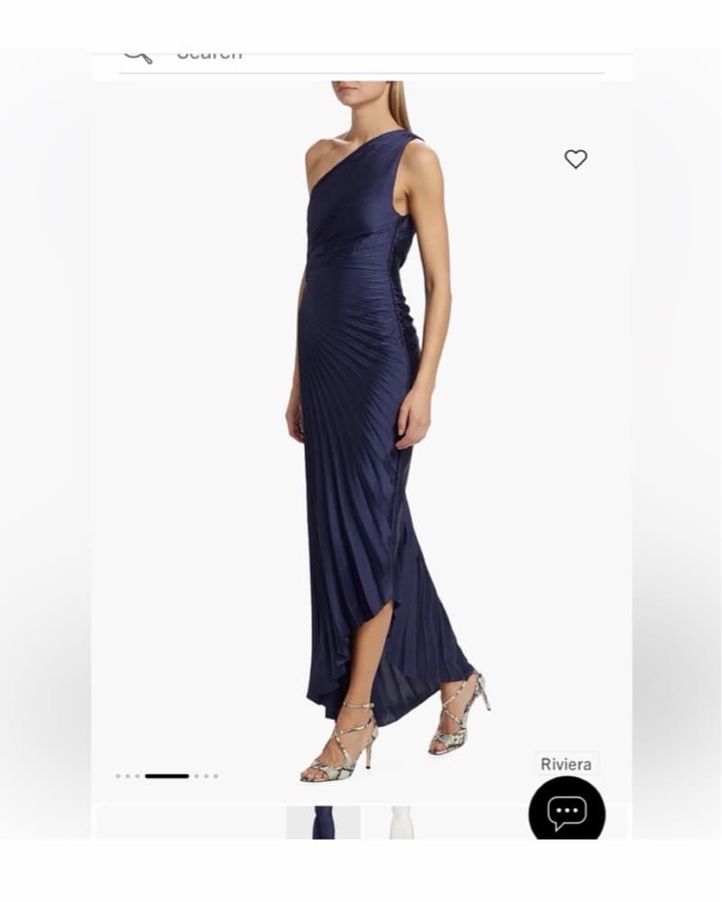 A.L.C. Delfina Asymmetrical Dress - Image 5