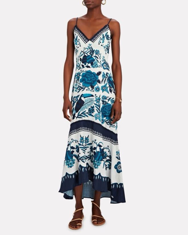 Farm Rio- Tropical Tiles Floral Maxi- XS - Image 3