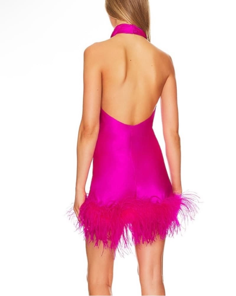 Amanda uprichard Pink Mini Dress - Image 2