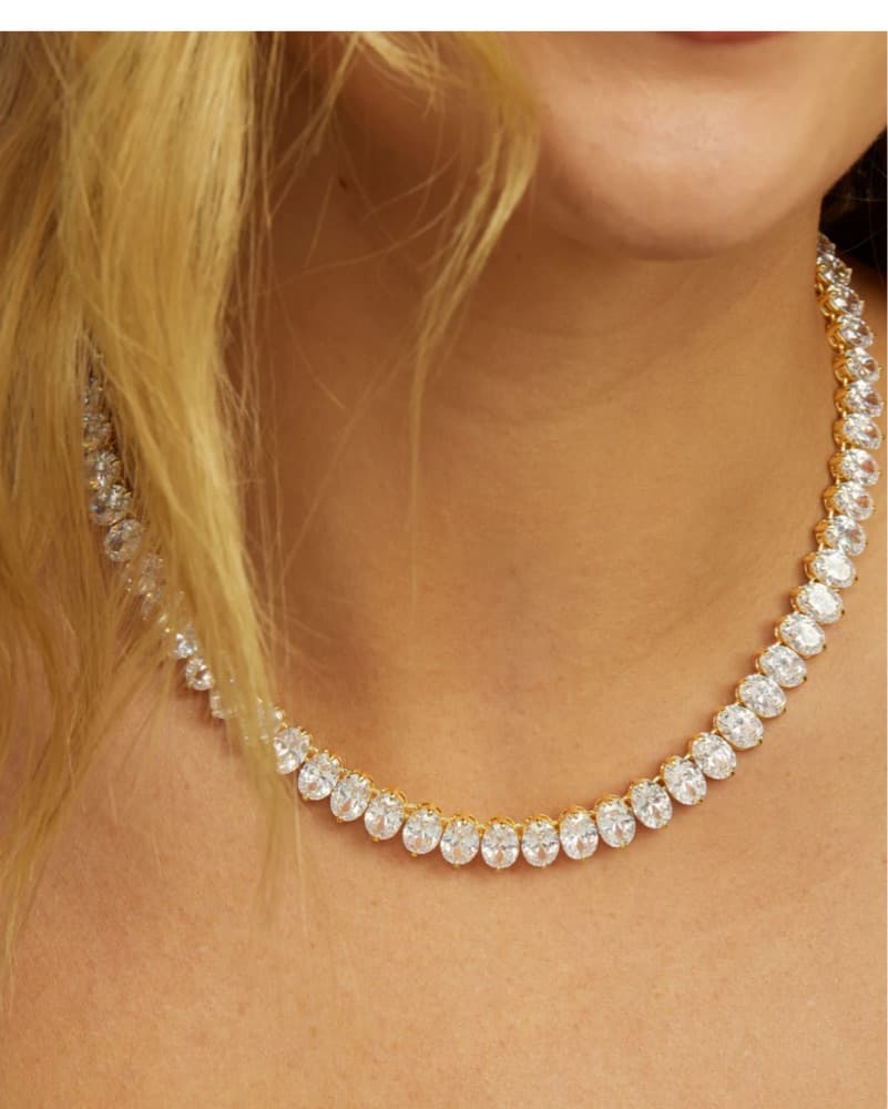 Tennis Diamond Necklace - Image 1