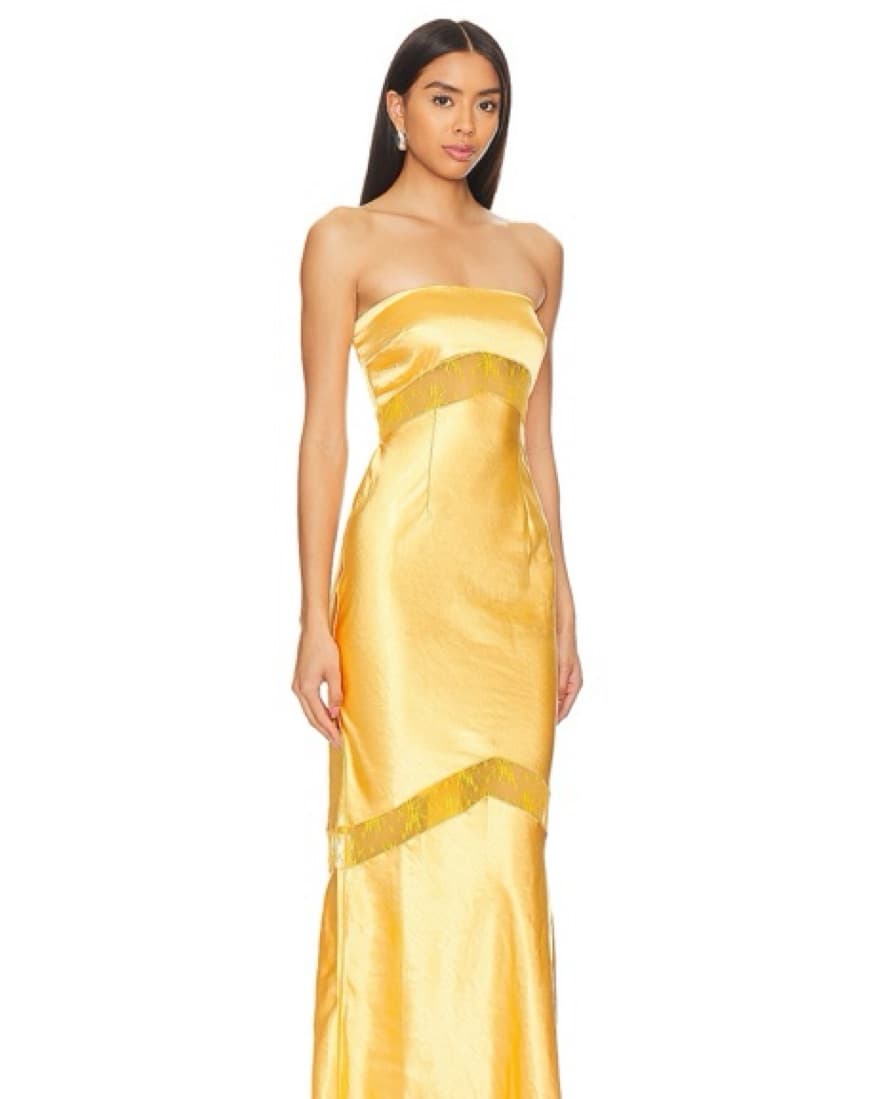 Gold Gown - Melrose Dress  - Image 5