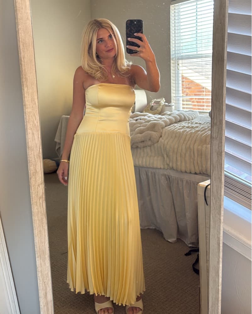 Abercrombie Drop Waist Maxi Dress - Image 1